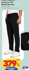 SLAZENGER ERKEK RİBANALI EŞOFMAN ALTI MODAL KUMAŞ SLAZENGER ERKEK RİBANALI EŞOFMAN ALTI MODAL KUMAŞ